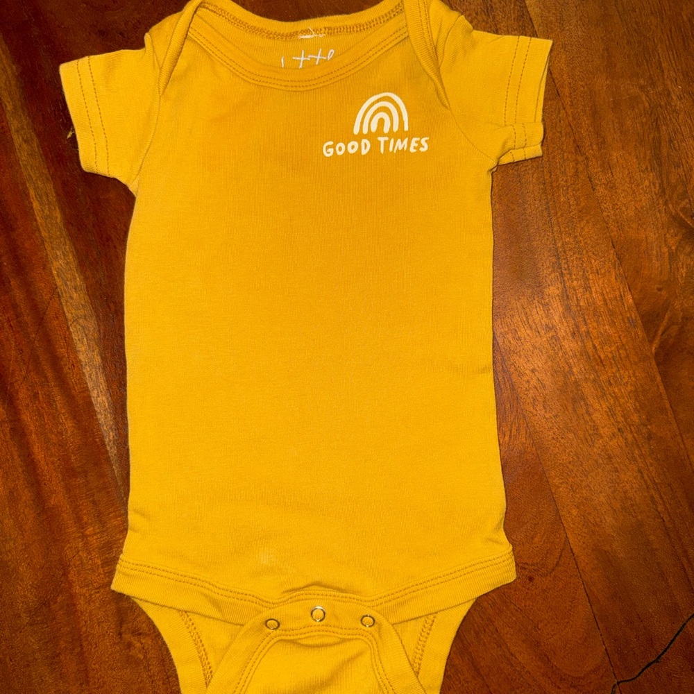 Sunny Yellow Kids‎ Bodysuit - Good Times